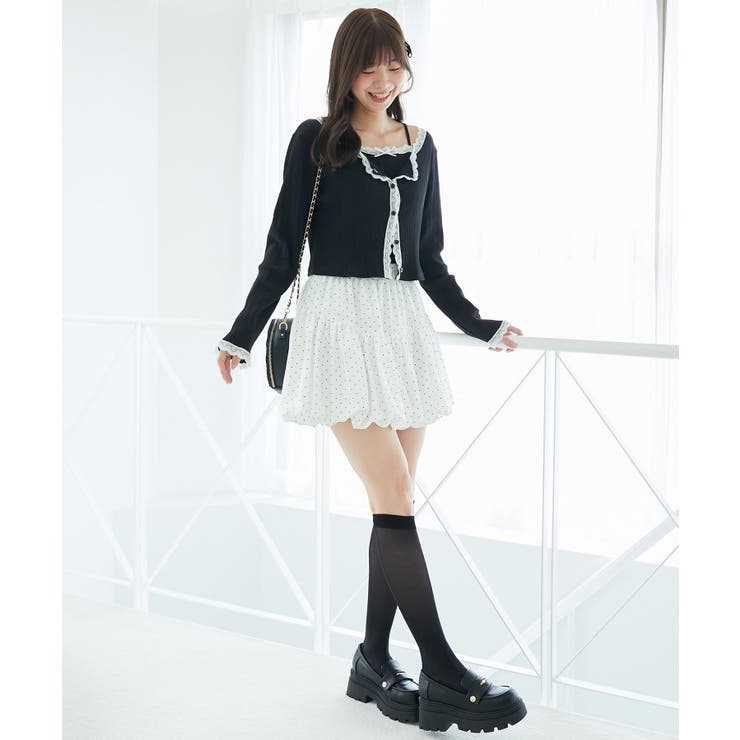 レース使いキャミカーデセット | MAJESTIC LEGON  | 詳細画像40 