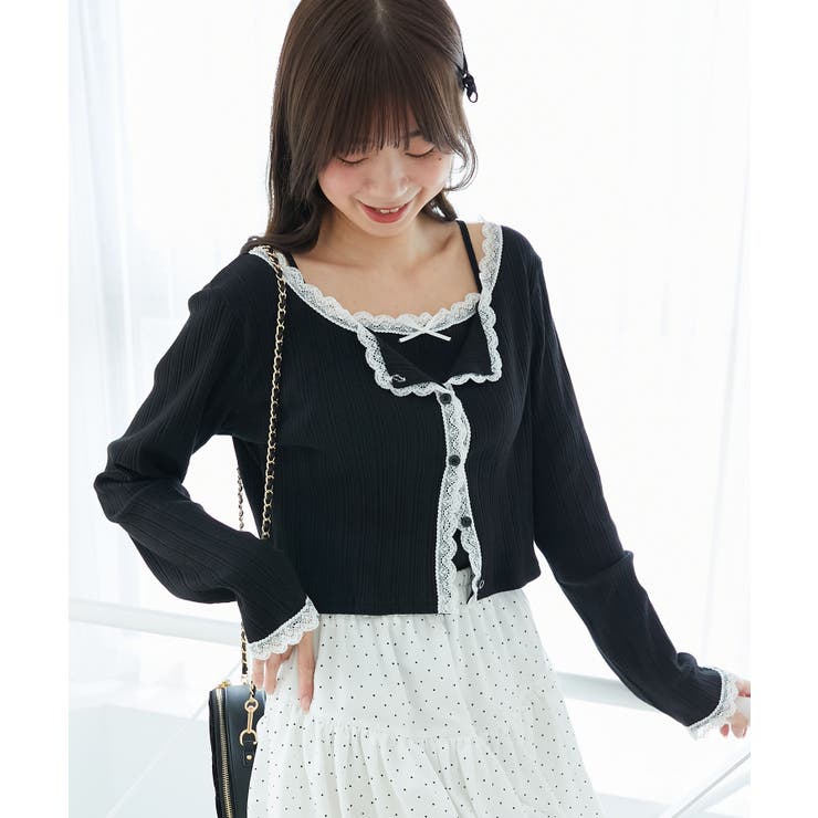 レース使いキャミカーデセット | MAJESTIC LEGON  | 詳細画像43 