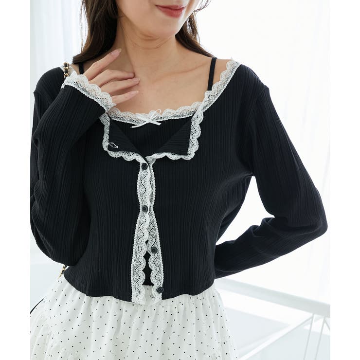 レース使いキャミカーデセット | MAJESTIC LEGON  | 詳細画像45 