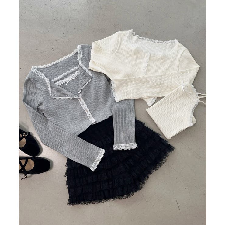 レース使いキャミカーデセット | MAJESTIC LEGON  | 詳細画像49 