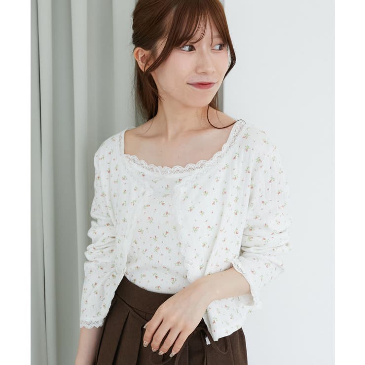 レース使いキャミカーデセット | MAJESTIC LEGON  | 詳細画像6 