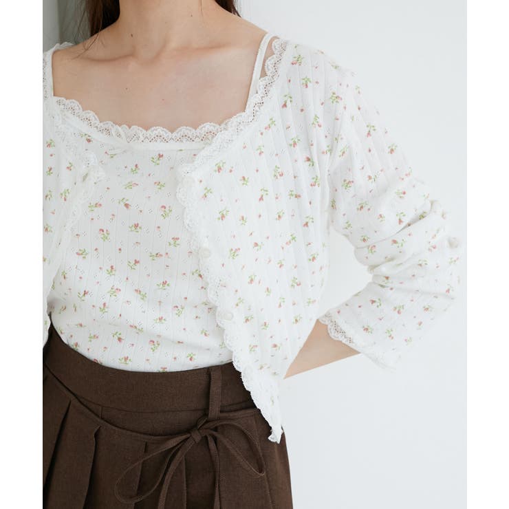 レース使いキャミカーデセット | MAJESTIC LEGON  | 詳細画像8 