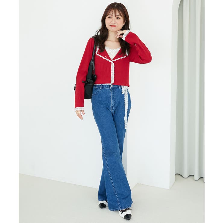 レース使いキャミカーデセット | MAJESTIC LEGON  | 詳細画像9 