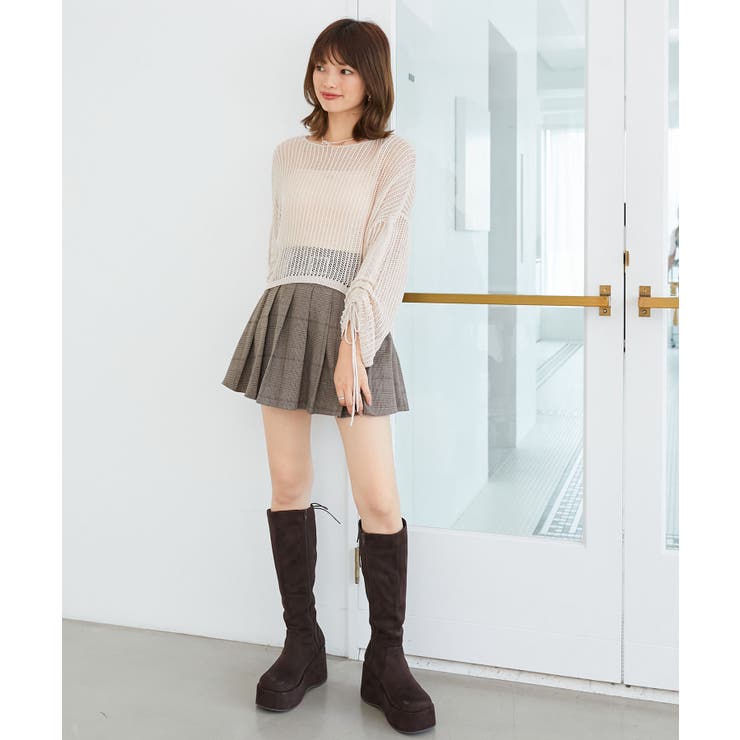 キラキラメッシュニット | MAJESTIC LEGON  | 詳細画像10 