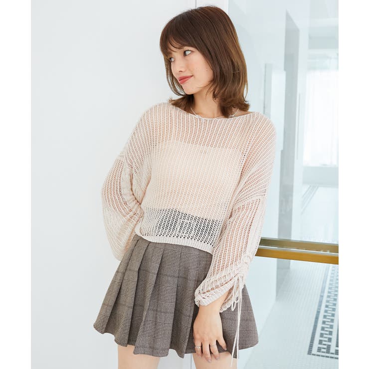 キラキラメッシュニット | MAJESTIC LEGON  | 詳細画像11 