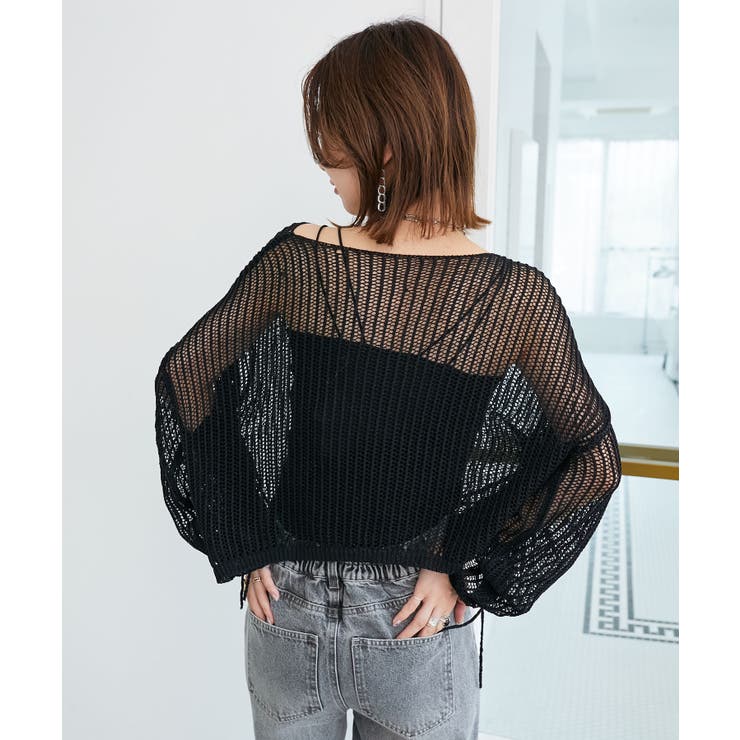 キラキラメッシュニット | MAJESTIC LEGON  | 詳細画像29 