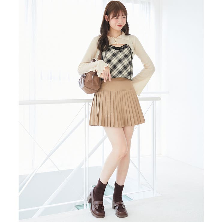 バイカラーキャミ＆ショートボレロセット | MAJESTIC LEGON  | 詳細画像11 