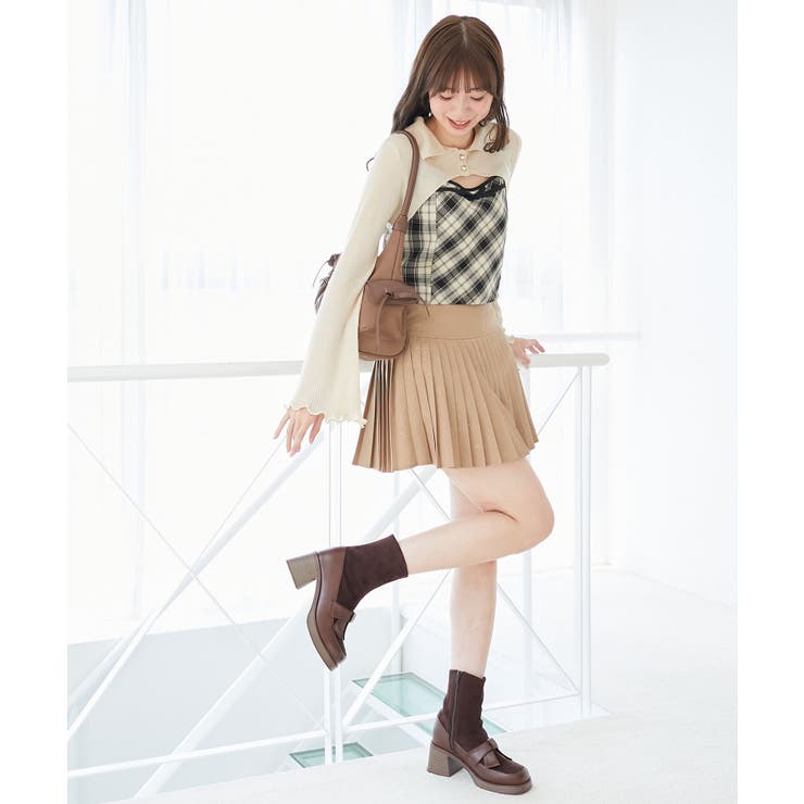 バイカラーキャミ＆ショートボレロセット | MAJESTIC LEGON  | 詳細画像12 