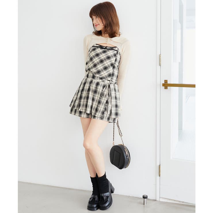 バイカラーキャミ＆ショートボレロセット | MAJESTIC LEGON  | 詳細画像17 