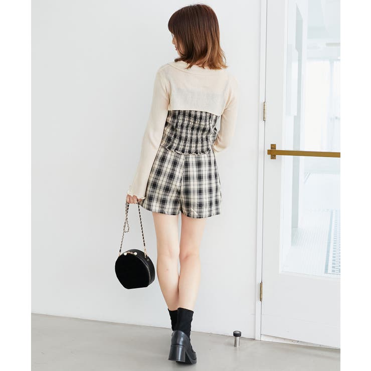 バイカラーキャミ＆ショートボレロセット | MAJESTIC LEGON  | 詳細画像19 