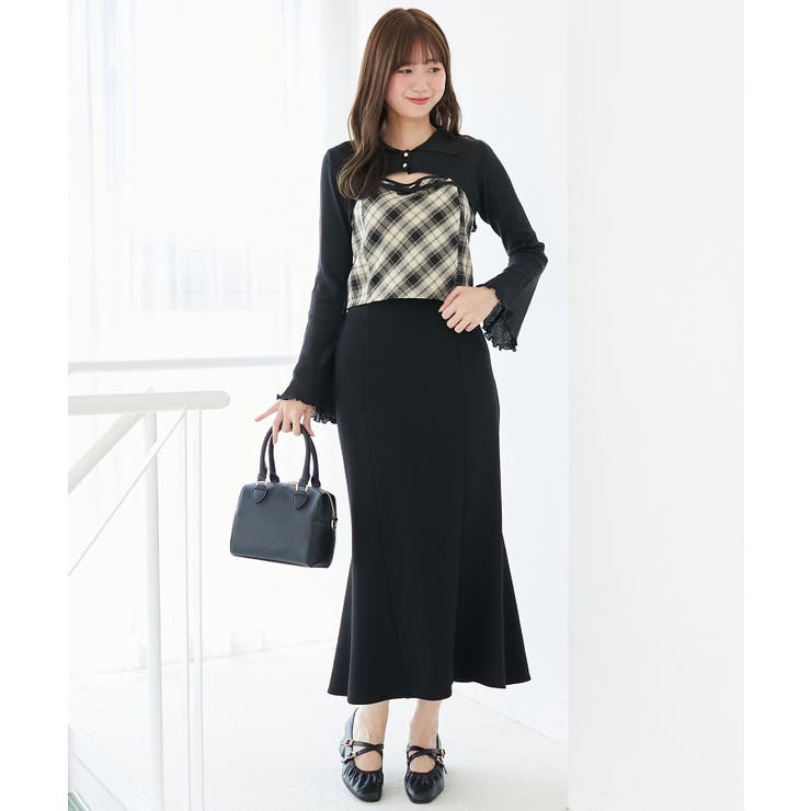 バイカラーキャミ＆ショートボレロセット | MAJESTIC LEGON  | 詳細画像3 