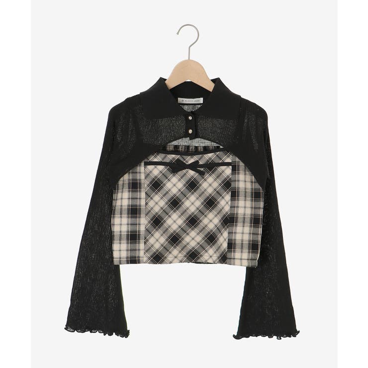 バイカラーキャミ＆ショートボレロセット | MAJESTIC LEGON  | 詳細画像35 