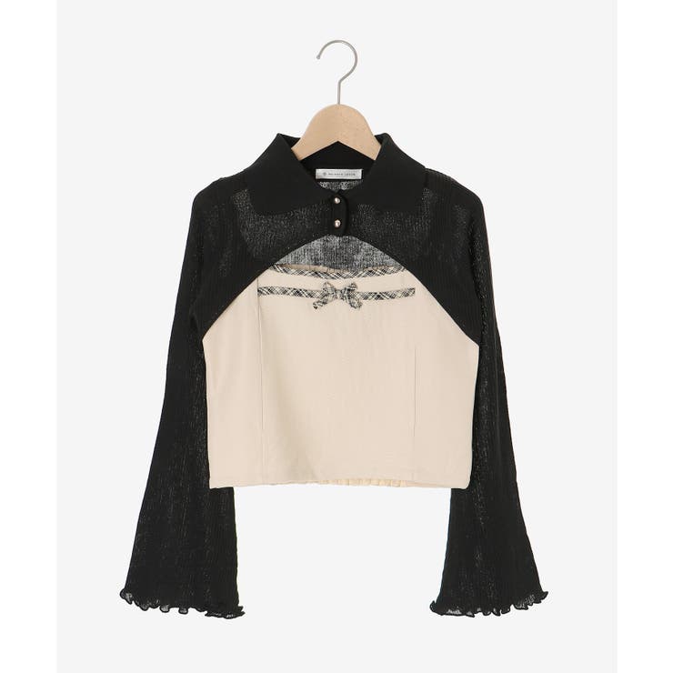 バイカラーキャミ＆ショートボレロセット | MAJESTIC LEGON  | 詳細画像36 