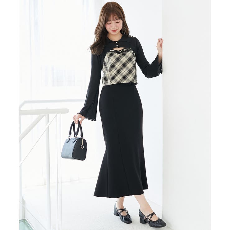 バイカラーキャミ＆ショートボレロセット | MAJESTIC LEGON  | 詳細画像4 