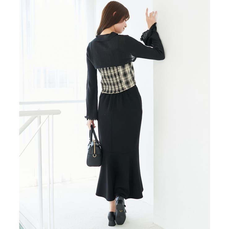 バイカラーキャミ＆ショートボレロセット | MAJESTIC LEGON  | 詳細画像5 