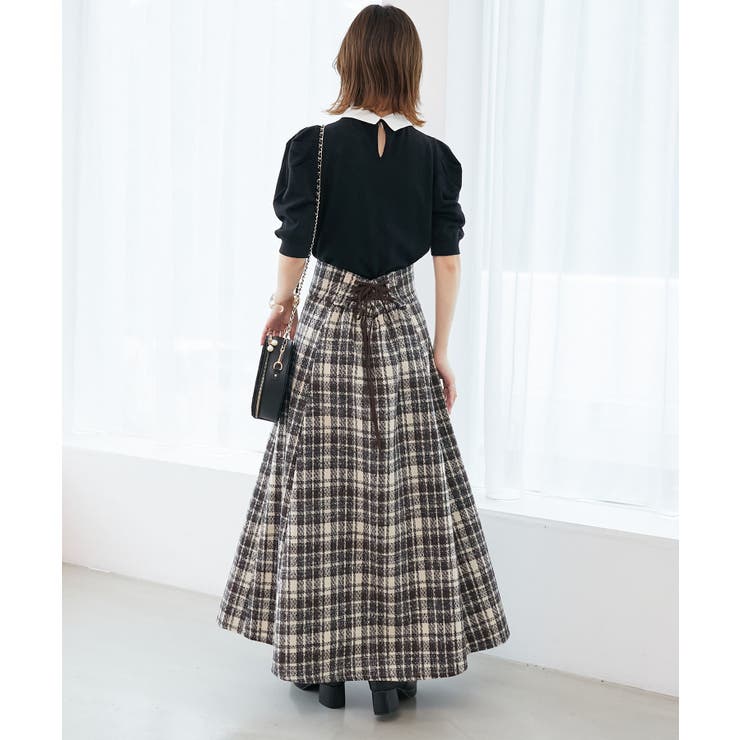 2way襟付きビジューニット | MAJESTIC LEGON  | 詳細画像25 