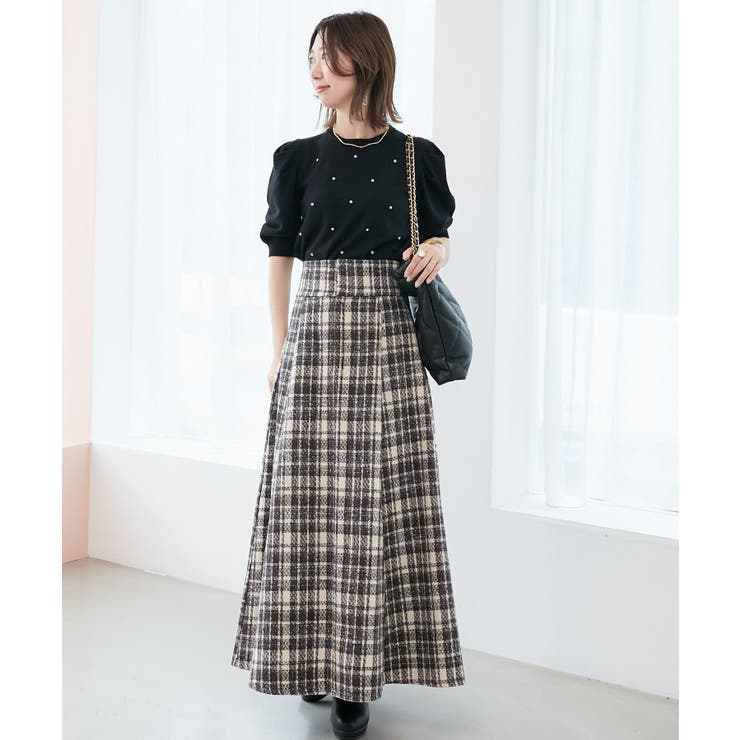 2way襟付きビジューニット | MAJESTIC LEGON  | 詳細画像30 