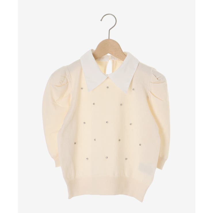 2way襟付きビジューニット | MAJESTIC LEGON  | 詳細画像32 