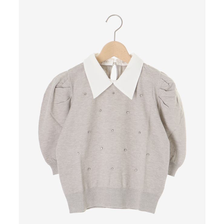 2way襟付きビジューニット | MAJESTIC LEGON  | 詳細画像34 