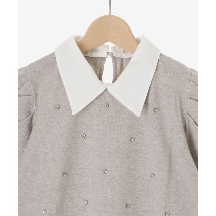 2way襟付きビジューニット | MAJESTIC LEGON  | 詳細画像37 