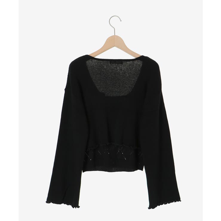 ダイヤ柄ビジューキャミセットカーデ | MAJESTIC LEGON  | 詳細画像33 