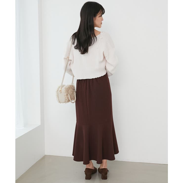 ダイヤ柄ビジューキャミセットカーデ | MAJESTIC LEGON  | 詳細画像4 