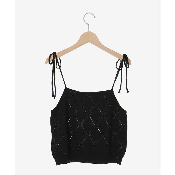 ダイヤ柄ビジューキャミセットカーデ | MAJESTIC LEGON  | 詳細画像40 