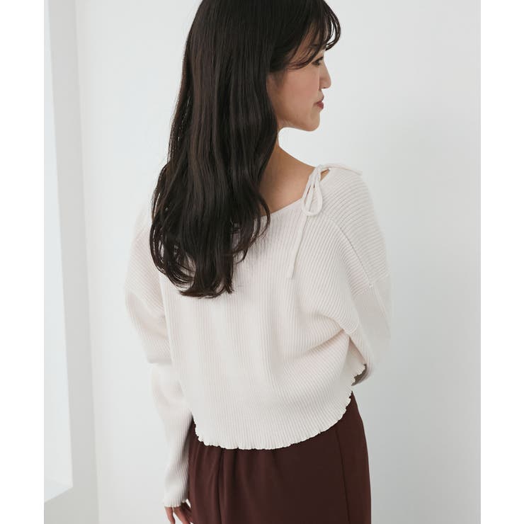 ダイヤ柄ビジューキャミセットカーデ | MAJESTIC LEGON  | 詳細画像7 