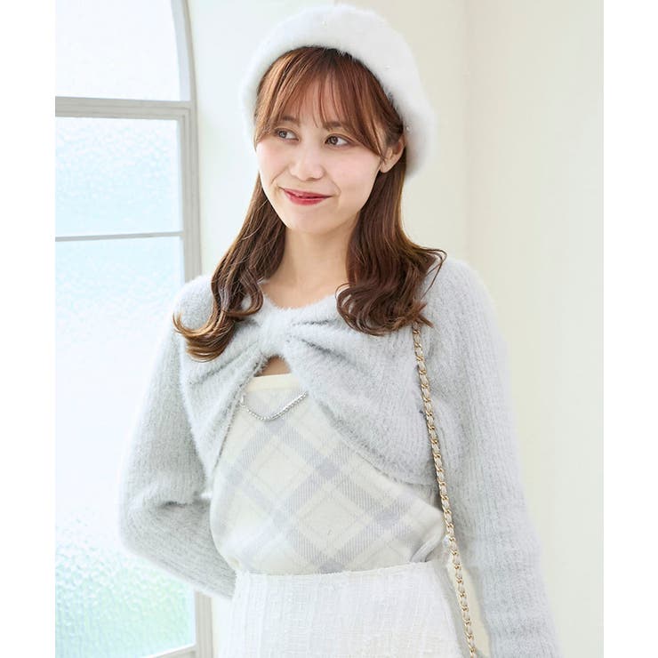 リボンボレロドッキングニット | MAJESTIC LEGON  | 詳細画像10 