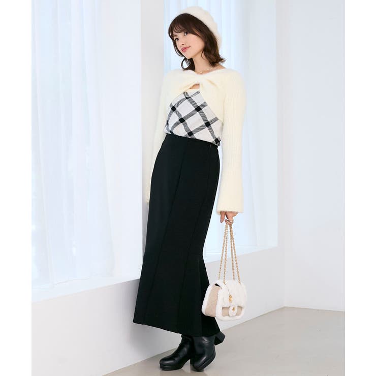 リボンボレロドッキングニット | MAJESTIC LEGON  | 詳細画像18 