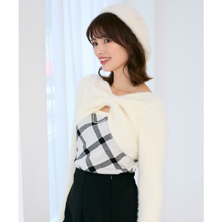 リボンボレロドッキングニット | MAJESTIC LEGON  | 詳細画像22 