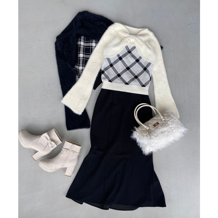 リボンボレロドッキングニット | MAJESTIC LEGON  | 詳細画像25 