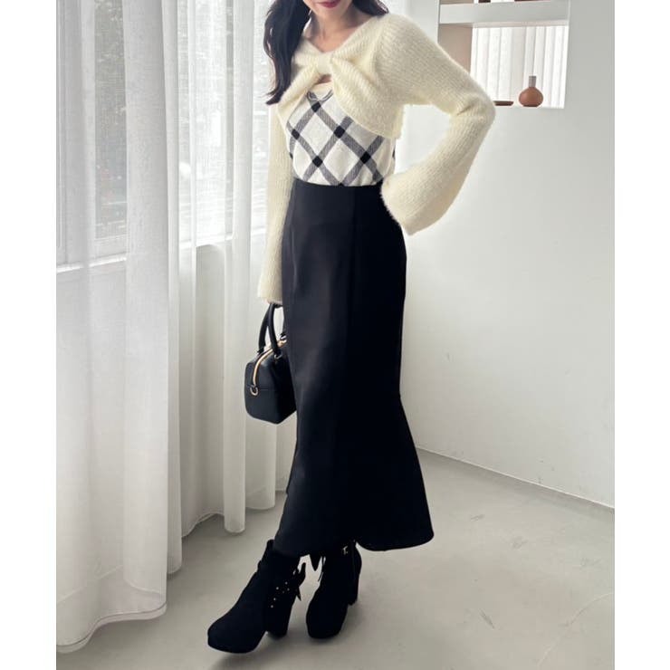 リボンボレロドッキングニット | MAJESTIC LEGON  | 詳細画像27 