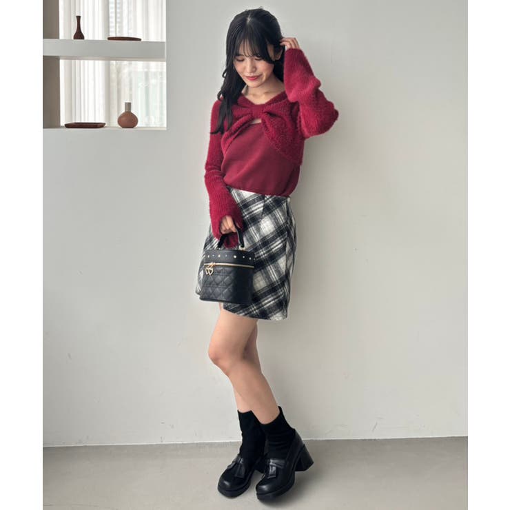 リボンボレロドッキングニット | MAJESTIC LEGON  | 詳細画像39 