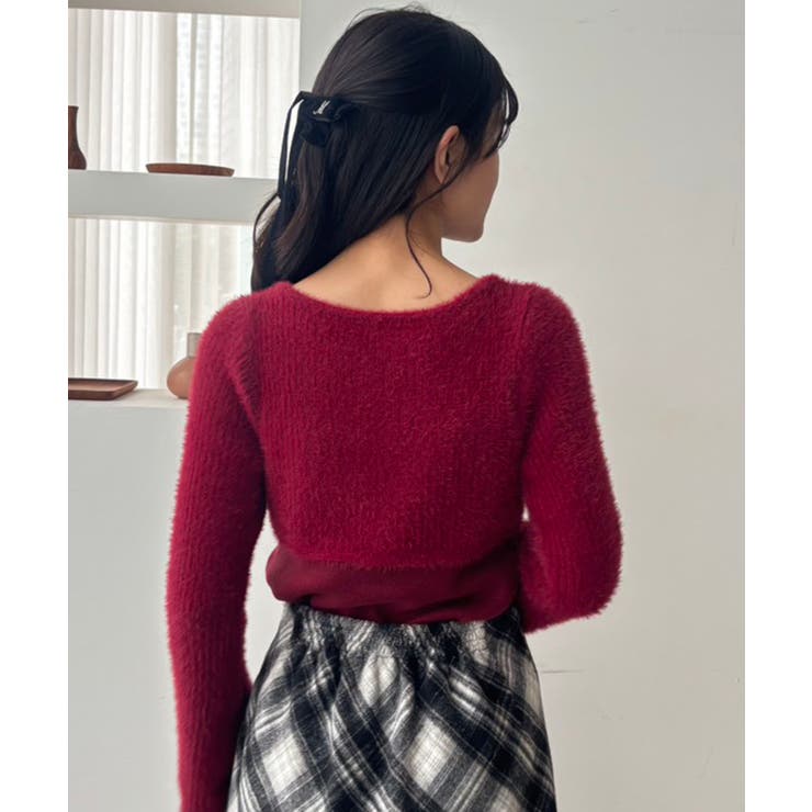 リボンボレロドッキングニット | MAJESTIC LEGON  | 詳細画像43 