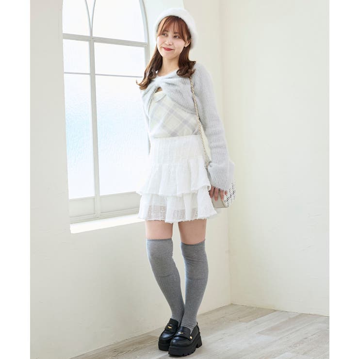 リボンボレロドッキングニット | MAJESTIC LEGON  | 詳細画像7 