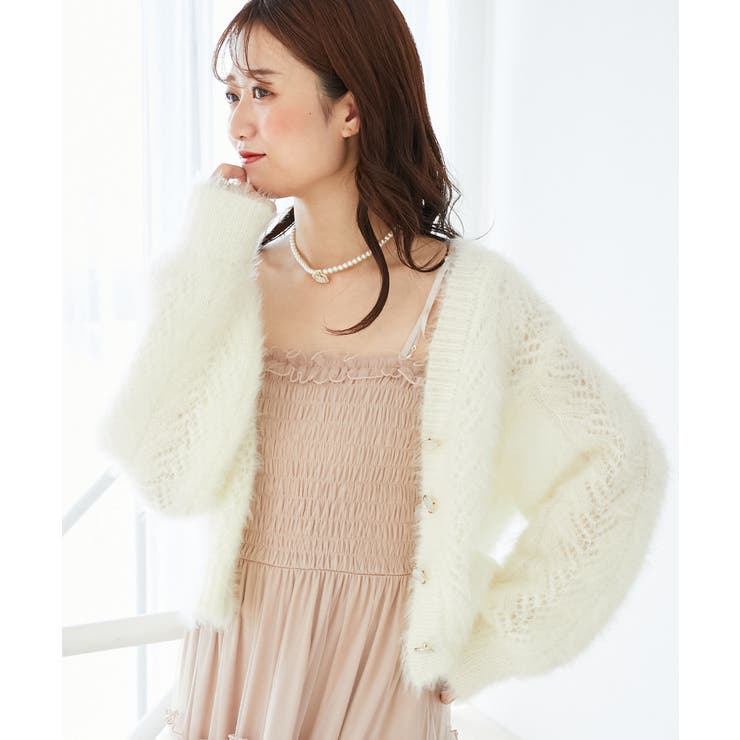 きらふわレーシーパターンカーデ | MAJESTIC LEGON  | 詳細画像11 