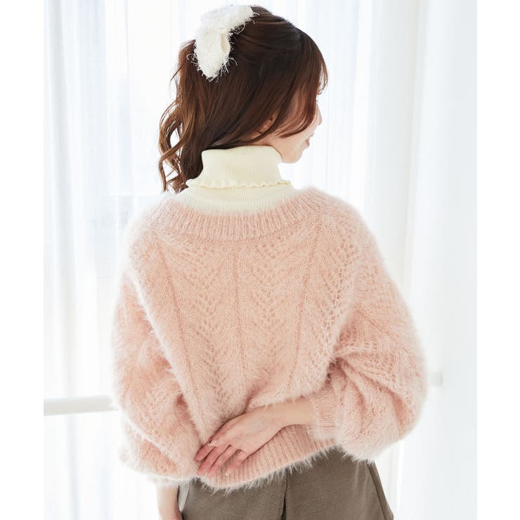 きらふわレーシーパターンカーデ | MAJESTIC LEGON  | 詳細画像19 