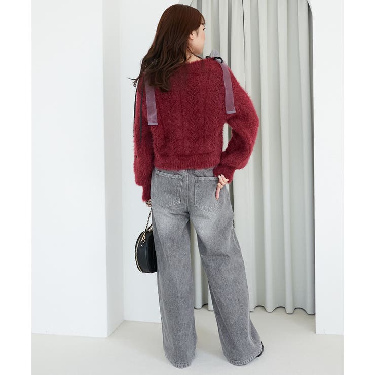 きらふわレーシーパターンカーデ | MAJESTIC LEGON  | 詳細画像23 