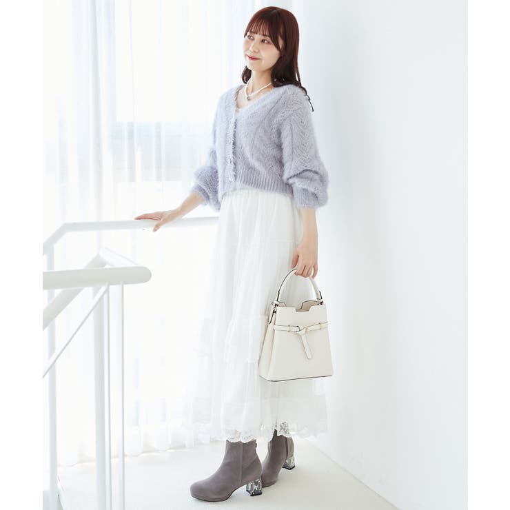 きらふわレーシーパターンカーデ | MAJESTIC LEGON  | 詳細画像29 