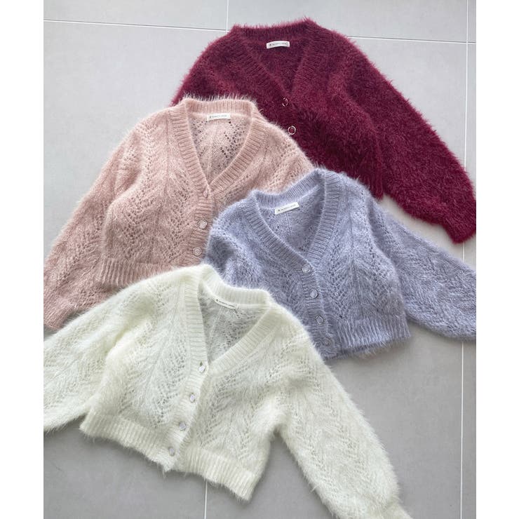 きらふわレーシーパターンカーデ | MAJESTIC LEGON  | 詳細画像44 