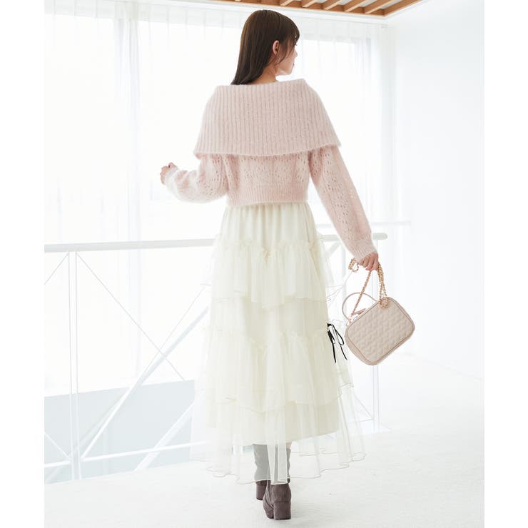 キラフワビッグカラーハートカーデ | MAJESTIC LEGON  | 詳細画像10 