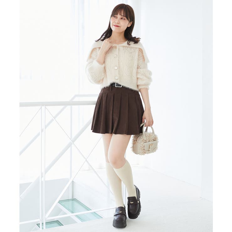 キラフワビッグカラーハートカーデ | MAJESTIC LEGON  | 詳細画像2 