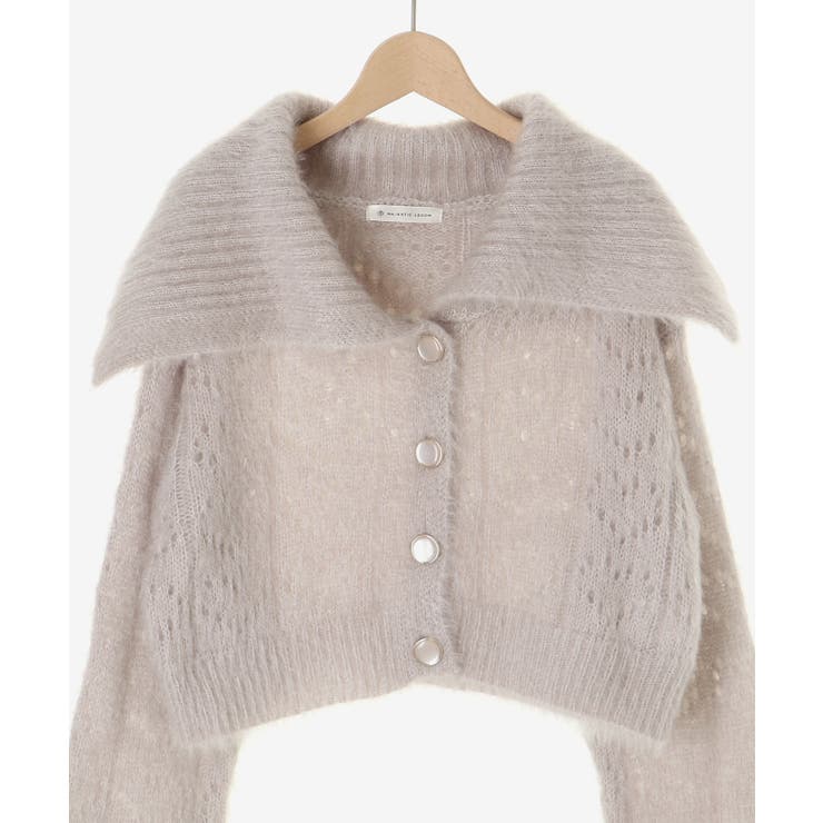 キラフワビッグカラーハートカーデ | MAJESTIC LEGON  | 詳細画像33 