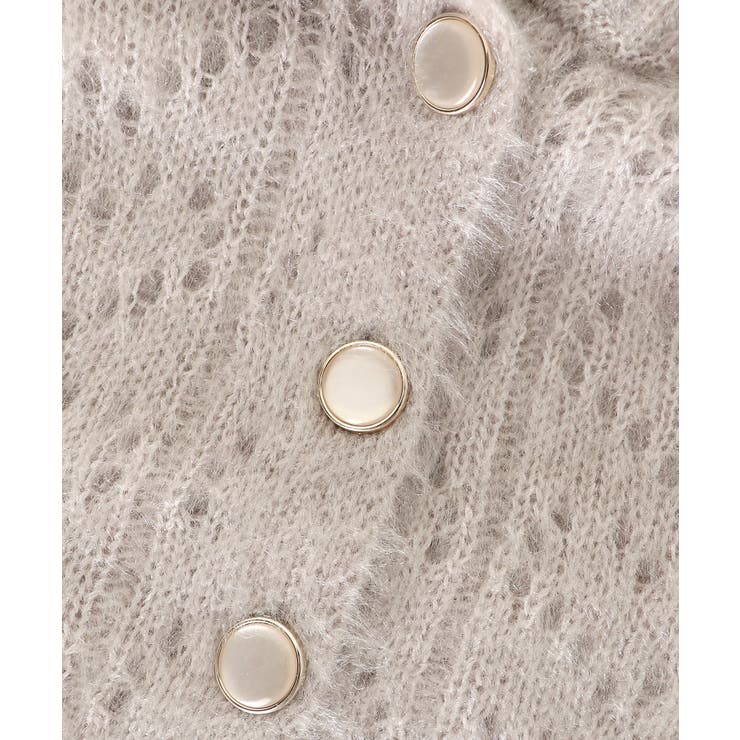 キラフワビッグカラーハートカーデ | MAJESTIC LEGON  | 詳細画像35 