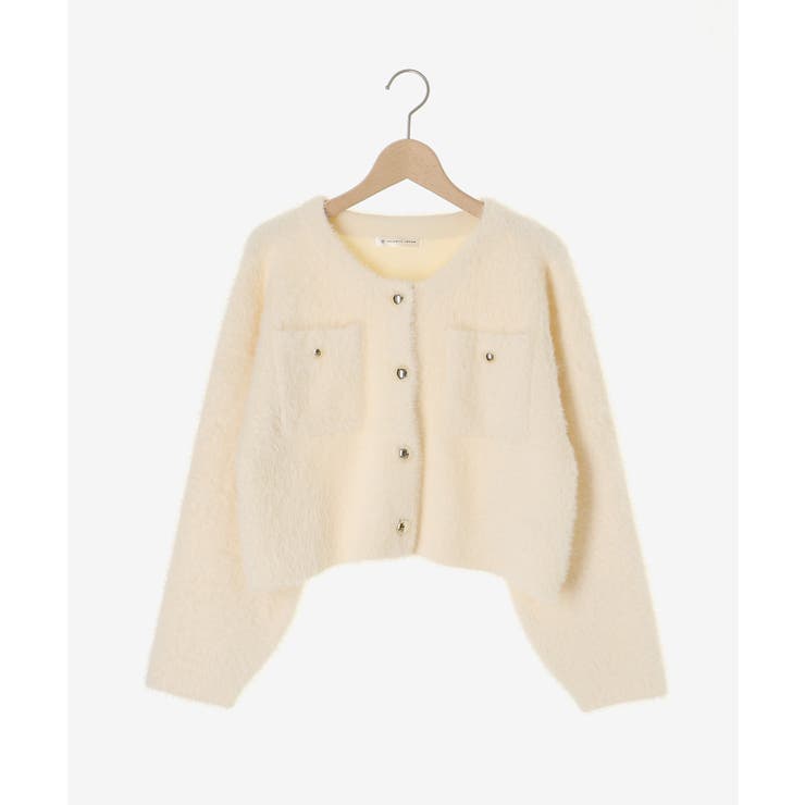 ∞ポケット付きフェザークルーカーデ | MAJESTIC LEGON  | 詳細画像34 