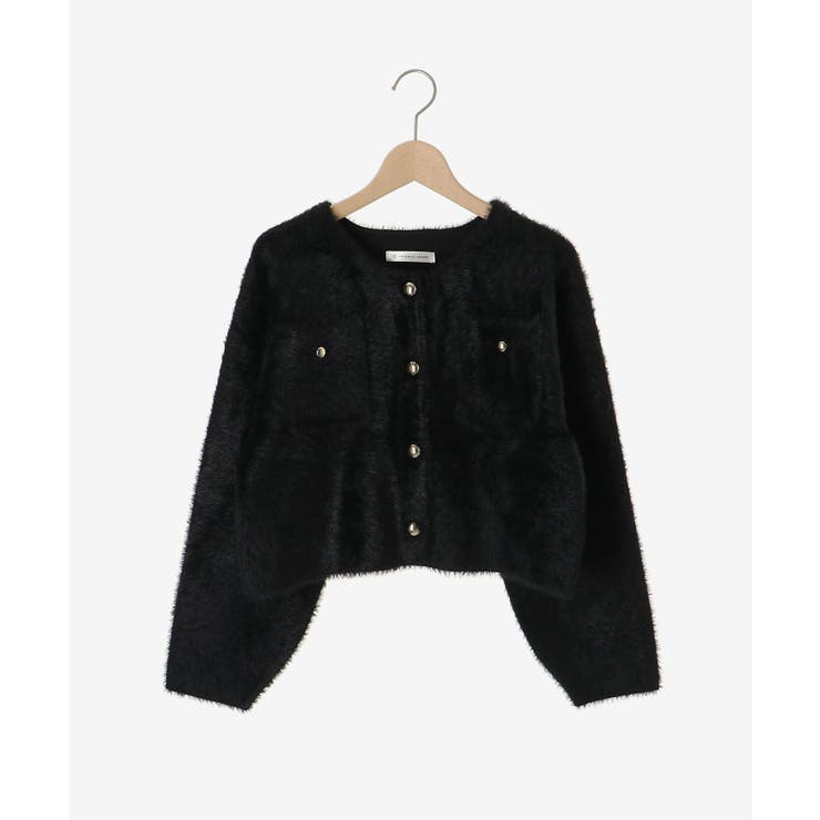 ∞ポケット付きフェザークルーカーデ | MAJESTIC LEGON  | 詳細画像37 