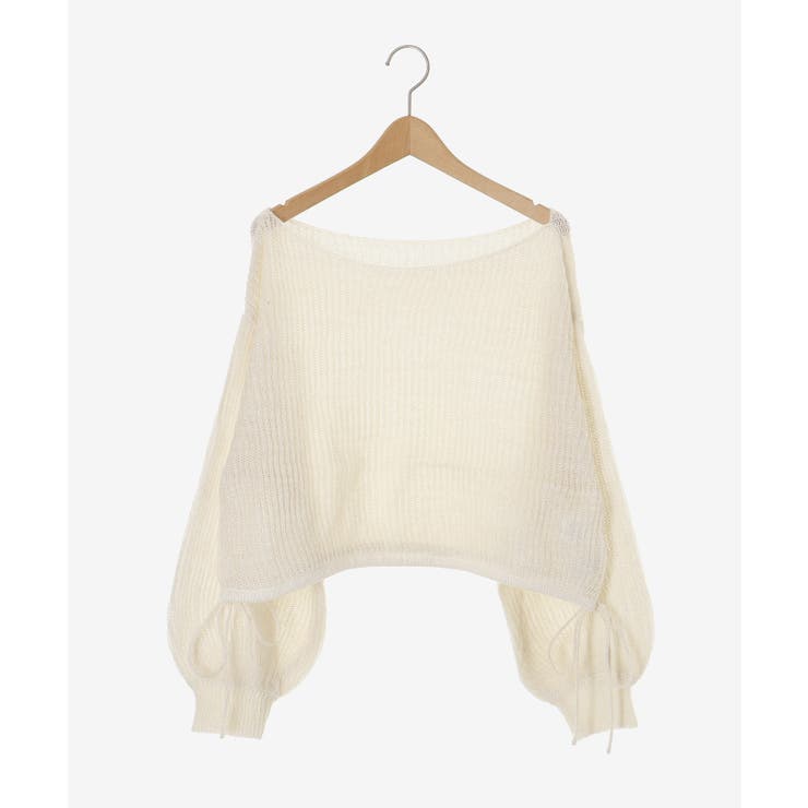 キラキラドロストメッシュニット | MAJESTIC LEGON  | 詳細画像28 