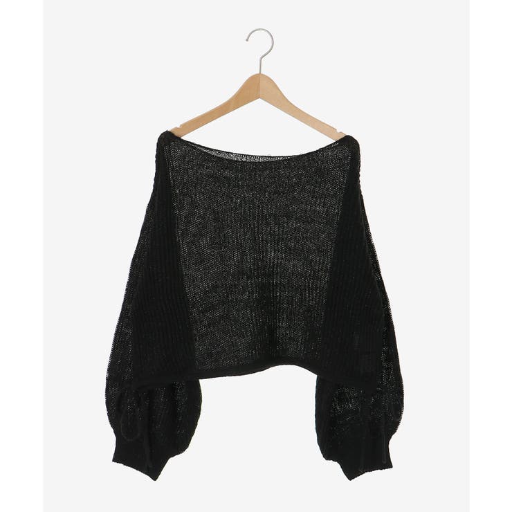 キラキラドロストメッシュニット | MAJESTIC LEGON  | 詳細画像31 