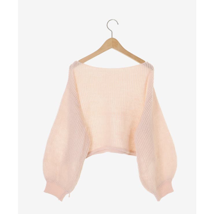 キラキラドロストメッシュニット | MAJESTIC LEGON  | 詳細画像32 